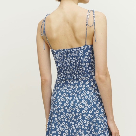 Reformation Presley Mini Dress in Dana - Picture 2 of 8